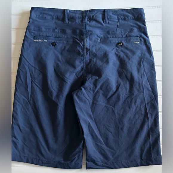 HURLEY boys size 18 navy shorts (NIKE dri-fit) - Picture 2 of 5